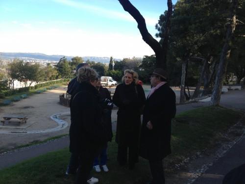 Marseille , ouverture de la chasse aux voix pour 2014 colline-Puget.jpg