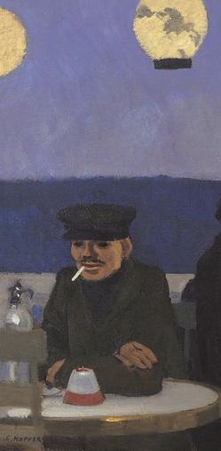 Hopper 1914_Soir_bleu_Gauche