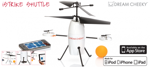 istrike-shuttle iStrike Shuttle : un hélicoptère à piloter via l’iPhone