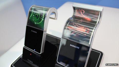 Samsung : des écrans flexibles pour 2013