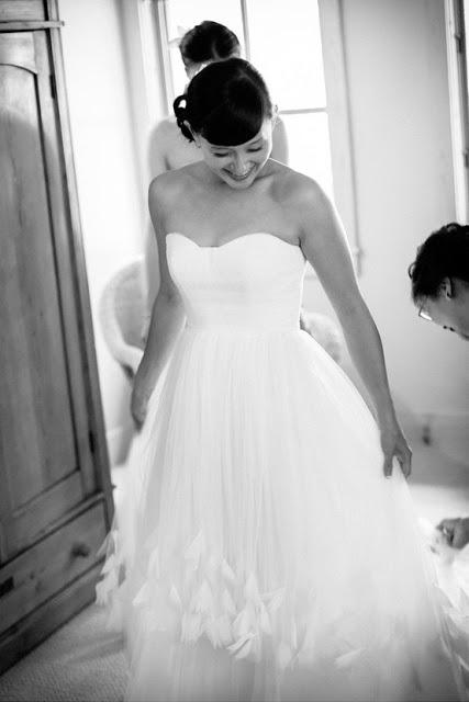robe de mariée plume 