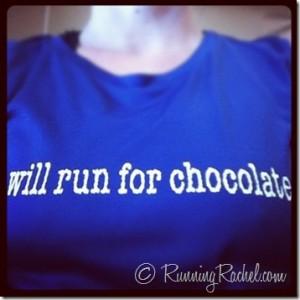 Combien de chocolat je peux manger si je vais courir 20 minutes ???