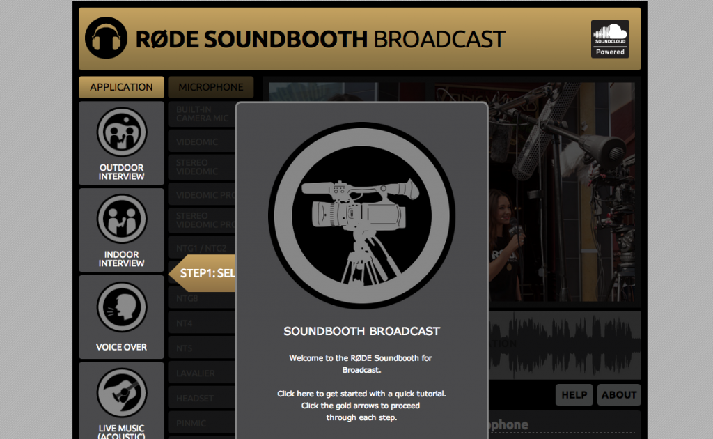 Rode Soundbooth Broadcast: l’application pour bien choisir son micro