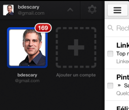 iphone gmail ios profil google plus Gmail 2.0 pour iOS : nouveau design, gestion multicompte et intégration de G+