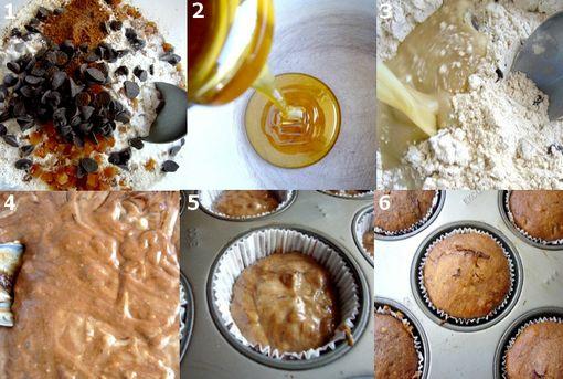 Pain d'épice orange et chocolat montage pd