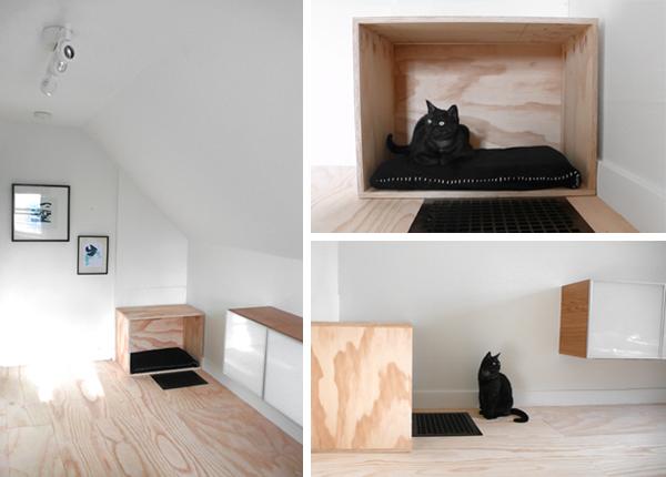 Daniel Garbutt et Valeria Herner -Hindsvik-Idée récup lit chat design Daniel Garbutt et Valeria Herner -Hindsvik-Idée récup lit chat design
