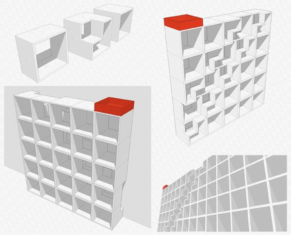 Cat Library, bibliothèque à chat Corentin Dombrecht Cat Library, bibliothèque à chat Corentin Dombrecht