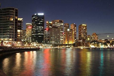 Sydney by night