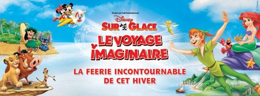 Spectacle Disney sur Glace « Le Voyage Imaginaire ».