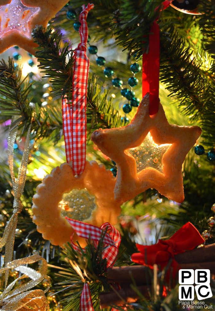 biscuit pour décorer le sapin de Noël