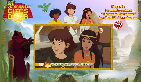 TFOU-cites-dor La suite des « Mystérieuses Cités d’Or » demain à 9h sur TF1