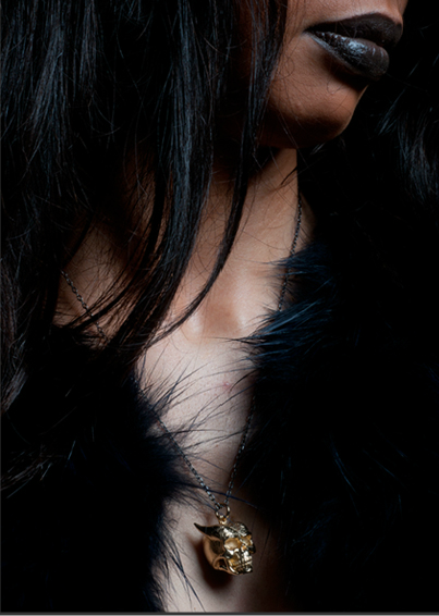 Les bijoux Dewa collier skull dewa