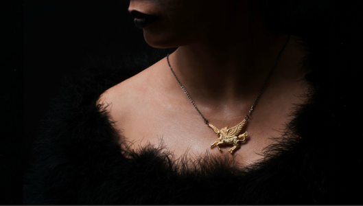 Les bijoux Dewa collier licorne dewa