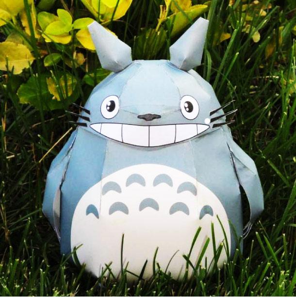 Totoro papercraft by Studio M.M