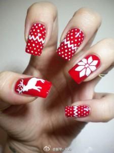 nail art noel Nail art