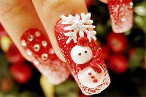 Nail art Noël Nail art Noël
