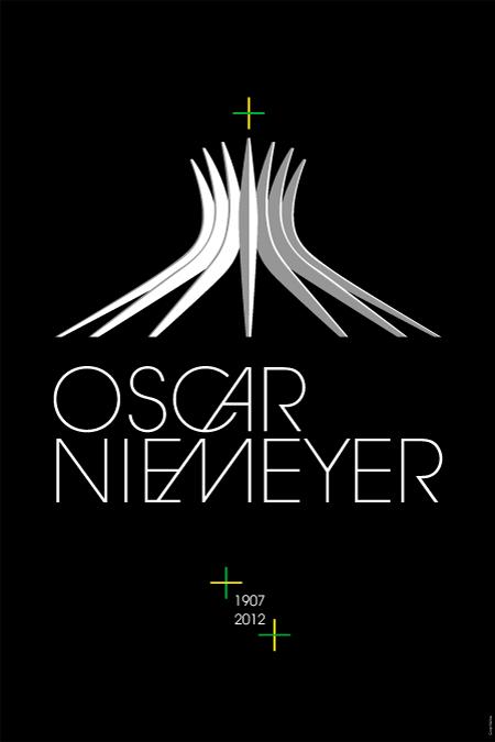 18 oscar-niemeyer-tribute-poster-brasilia par Graphéine