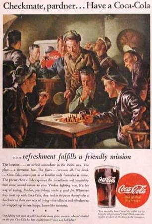 Coca-Cola s'intéresse au jeu d'échecs Coca-Cola s'intéresse au jeu d'échecs