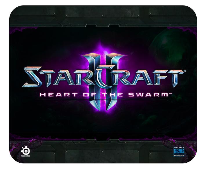 steelseries qck sc2 Nouveau tapis de souris SteelSeries Starcarft II : Heart of Swarm  