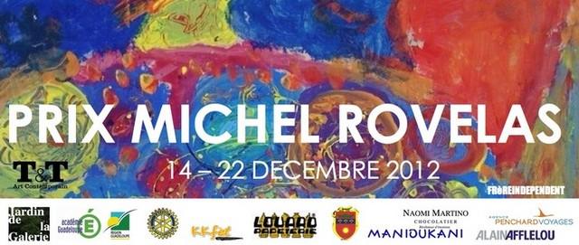 PRIX MICHEL ROVELAS IVeme edition  14 – 22 decembre 2012 avec le Rotary Club de Basse-Terre