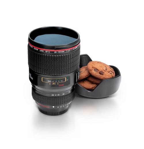 Un mug objectif d'appareil photo : 15,30 euros