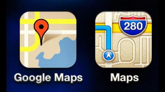Apple réintègre Google Maps dans Apple Store