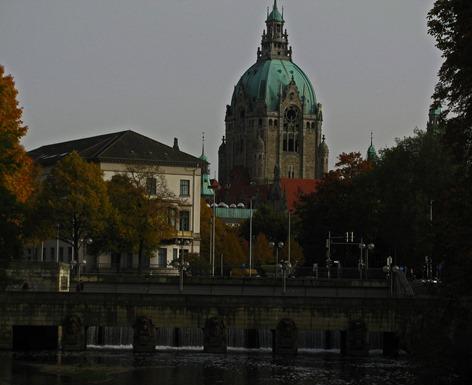 Chutes et Rathaus