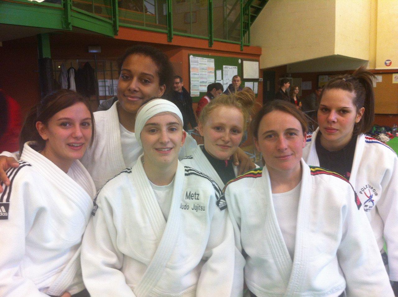 Equipe de Metz Judo championne de Moselle 2012