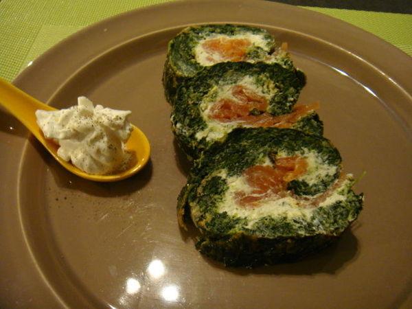 ROULES D'EPINARDS, SAUMON, BOURSIN DE MON JEU INTERBLOG DSC01737