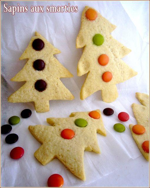 Sapins aux Smarties pour les petits mais pas que sapins aux smarties