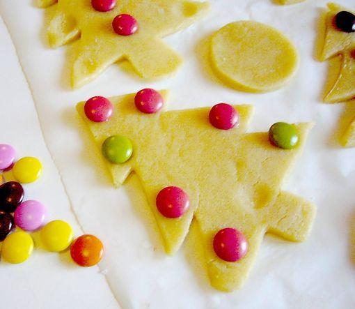 Sapins aux Smarties pour les petits mais pas que sapin crus