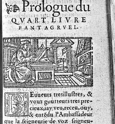 Pantagruel, source : Gallica Vais-je voir de l’alphabet gothique à Berlin ?