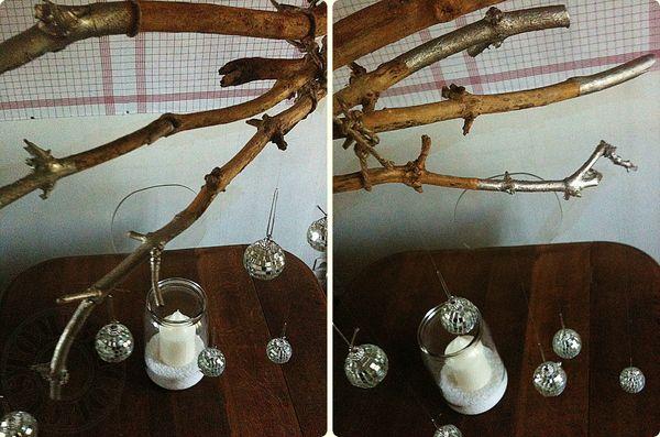 Noël à facettes ... mobil de noel - détails