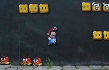 Stop-motion Super Mario fait de perles