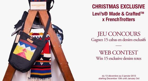 LEVI’S MADE & CRAFTED X FRENCHTROTTERS – EXCLUSIVE CUSTOM TOTE BAGS
