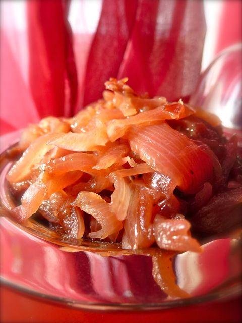 Confit d’oignons rouges aux canneberges et à l’érable Confit d'oignons rouges au vin rouge - 5