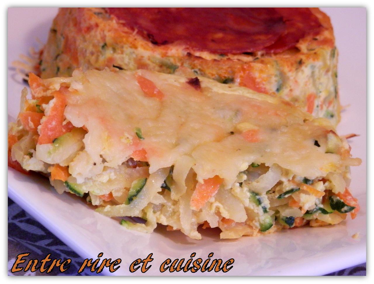 Gratins de légumes au Chorizo Gratins de légumes au Chorizo