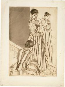 Mary Cassatt à Paris: Dessins & Gravures de la Collection Ambroise Vollard l'essayage