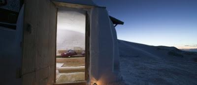 Passer la nuit dans un igloo face au Mont-Blanc