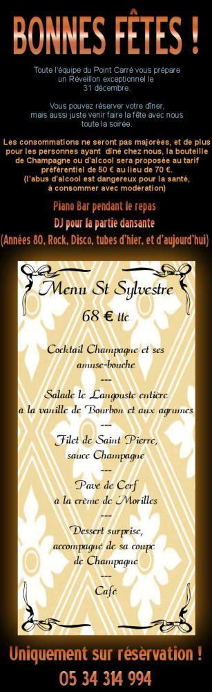 Réveillon au Point Carré! Réveillon au Point Carré!