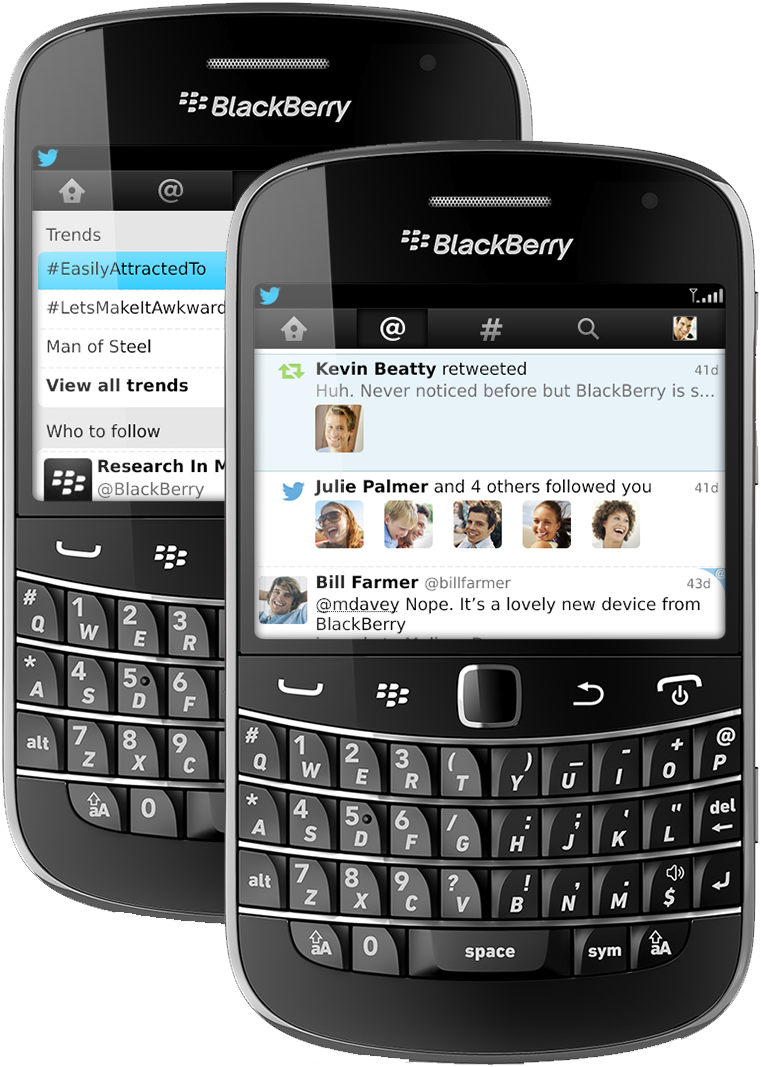 Twitter BlackBerry