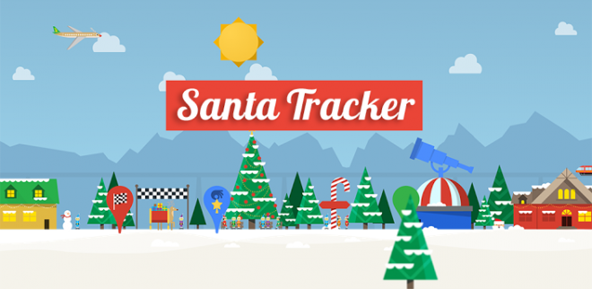 Google Santa Tracker – Suivez le parcours du père Noël