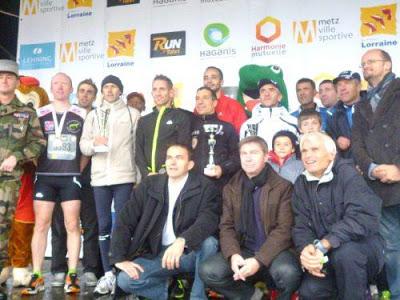 Jean remporte le marathon de Metz 2012