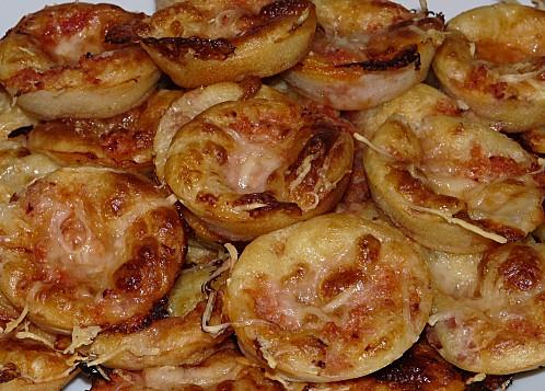 Mini pizzas rapides mini-pizza.JPG