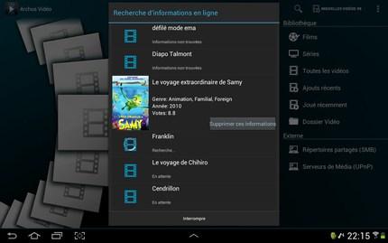 L’application Archos Video Player disponible pour toutes les Galaxy Tab sous Android 4
