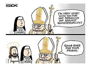 La femme est l'avenir de l'Eglise ... Jesus-with-the-Nuns.png