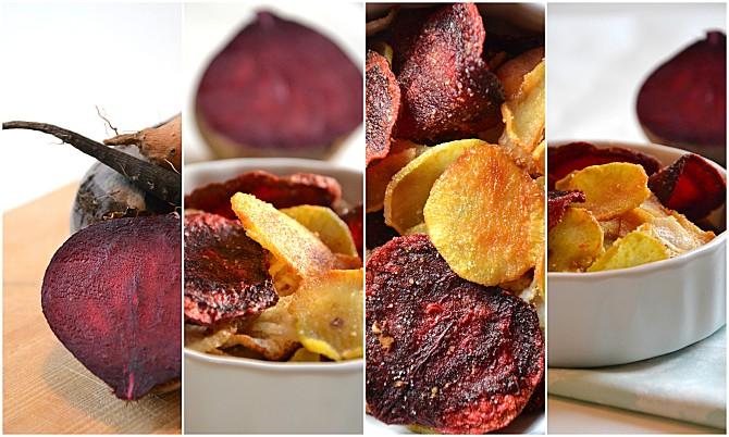 Chips de légumes racines { Betterave, radis noir et patate douce } Chips-legumes-Montage.JPG