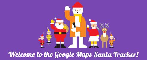 Google traque aussi le Père Noël ! Suivre le Père Noël sur Google Maps