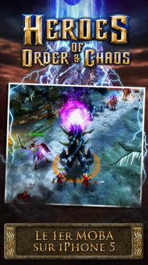 Heroes of Order & Chaos sur iPhone, découvrez 2 nouvelles apparences pour vos héros favoris...