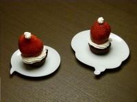 bonnet-de-pere-noel-recette Gateaux bonnets de père Noël, ça change de la buche !